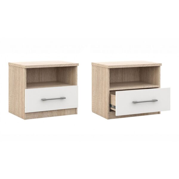 MDF Wood Kids Bedroom 3 pieces - Beige - Image 2