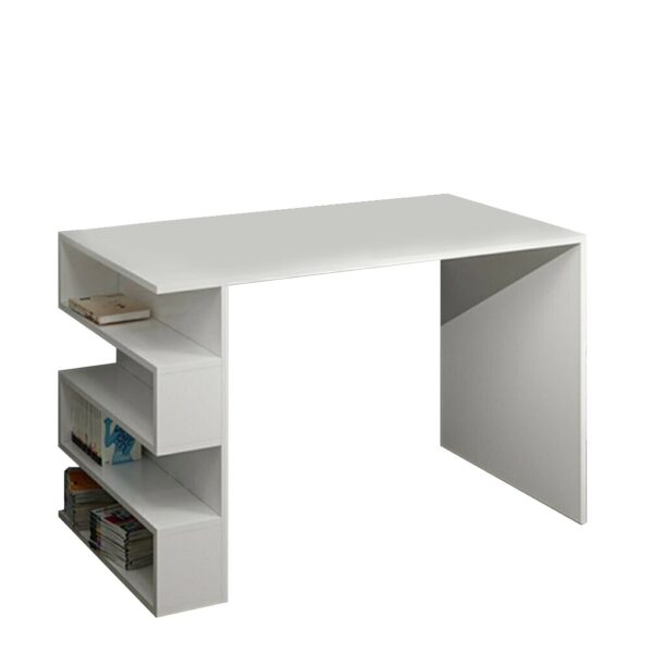 MDF Wood Kids Bedroom Set 3 Pieces - White - Image 7