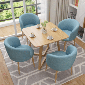Dining Room Beech Wood with 5 pieces