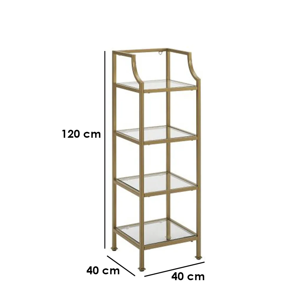 Steel Display Unit - Gold / Black - Image 3