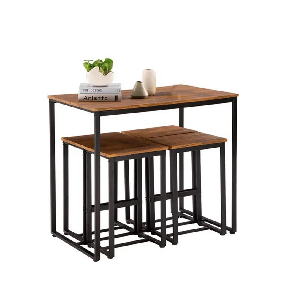 Dining table with 4 chairs - Image 2