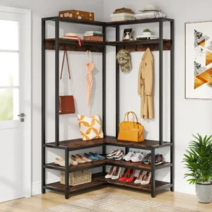 Black and Brown Modern Dressing Unit