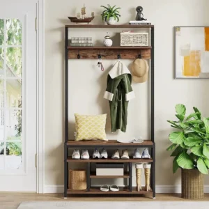 Black and Brown Modern Dressing Unit