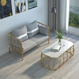 Outdoor set 2 pieces - Gray and Gold