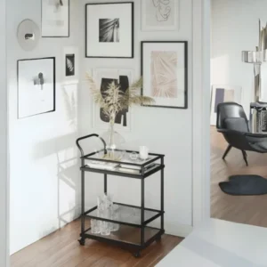 Rolling Bar Tea 90x60x40 cm