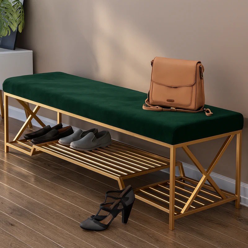 Modern Banquet - Gold and Green