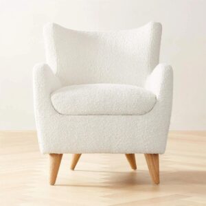 Modern Beech wood - Linen or velvet fabric-CHLVR-0020
